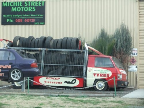 Here’s another neat find from the Cohort, provided by frequent contributor johnh875. I am not sure if this is more of a mobile sign than a functioning vehicle, but if [&hellip;]