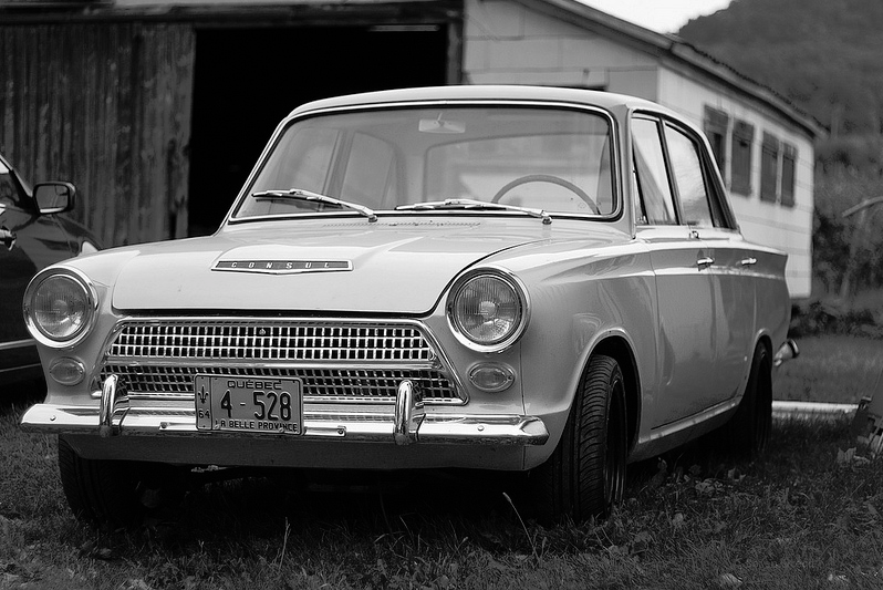 Seeing this shot of a Mk1 Cortina posted at the Cohort by Bowen/flat black 66, I would love to do it justice with a proper CC, and I’m still kicking [&hellip;]