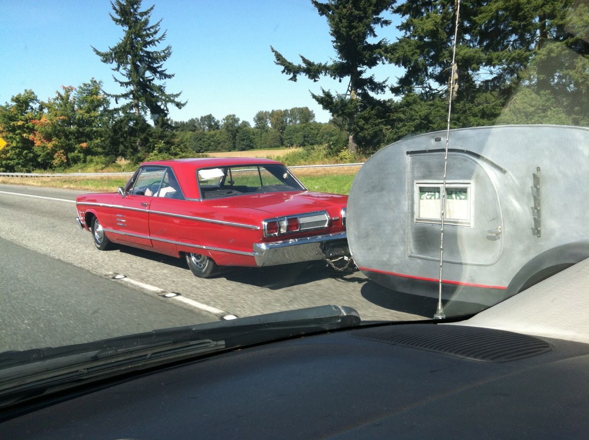 As we were headed Northeast out of Seattle toward Canada yesterday, I spotted something “of interest” up ahead and pulled in for a closer look…