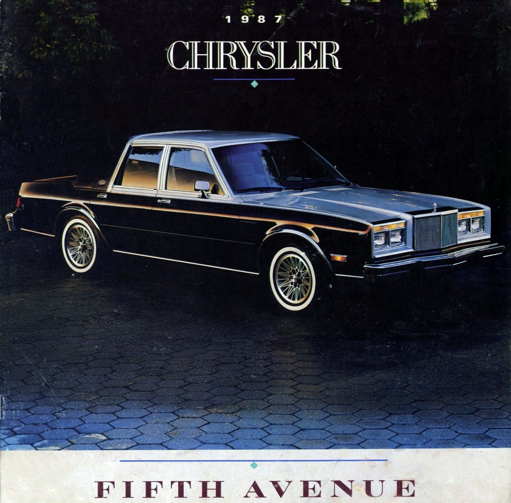 Curbside Classic: 1978 Dodge Aspen Wagon - Defying Expectations Since the Carter Administration 14 1987 Chrysler 5th Avenue 01