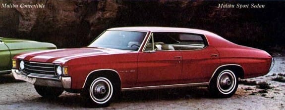 72 Chevelle 4-door hardtop 72 Chevelles e1351115332888