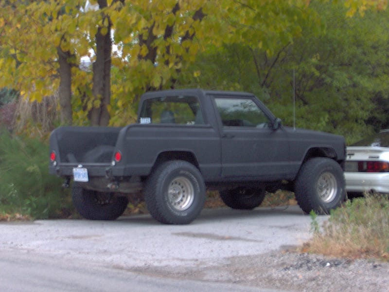 The picture is pretty blurry, but this homemade Jeep Cherokee pickup posted to the Cohort by Big OldChryslers caught my eye because the result is so similar to the Lada [&hellip;]