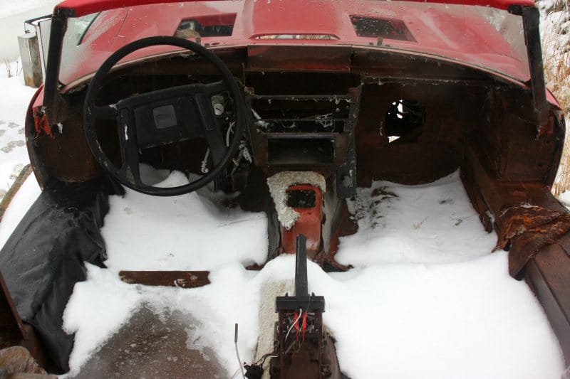 Storage Yard Classic: Faux E-Type 5 Jaguar E-Type Kit Car interior