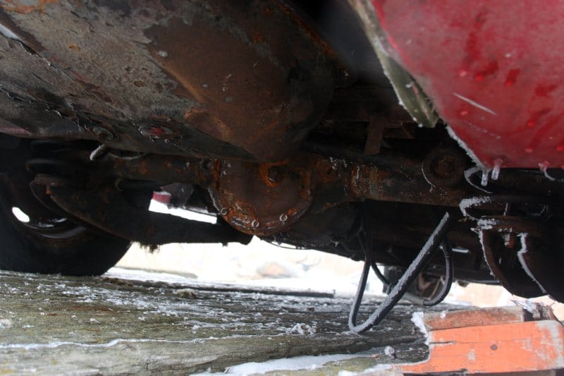 Storage Yard Classic: Faux E-Type 2 Jaguar E-Type Kit Car rear axle