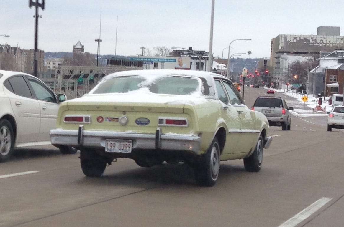 I snapped this 1975-77 Ford Maverick on my way to work the day after The Middle West got dumped on with about 6″ of snow. Wonder why the owner chose [&hellip;]