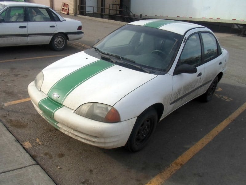 Considering its engine choices–either a 1.0-liter three-cylinder or a 1.3-liter four–this Chevrolet Metro sedan isn’t likely to be going anywhere fast. What’s more, it isn’t even the slightly lighter and [&hellip;]