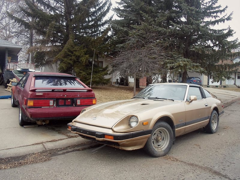 I came across this pair of six cylinder powered Japanese GT cars the other day. Styling is definitely curvy 70s on the Datsun with all straight lines on the 80s [&hellip;]