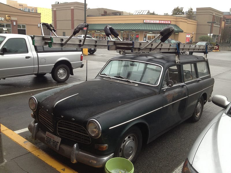 Here’s a genuine Curbside Classic: almost fifty years old, and still earning its keep. runningonfumes caught this Volvo 122 wagon, which looks to be from about 1965-1967 or so, being [&hellip;]