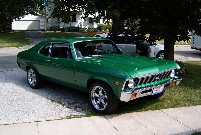 I am not a real big fan of hot rodded cars, but must admit that some can look pretty good. For example: This circa-1970 Rally Green Nova I saw on [&hellip;]