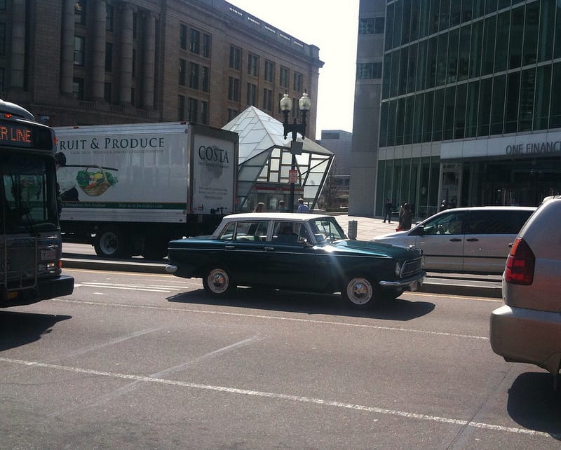 dmala77 posted these fine shots of an early sixties Rambler American wending its way through downtown Boston on a fine spring morning. I’m not sure exactly what year this is; [&hellip;]