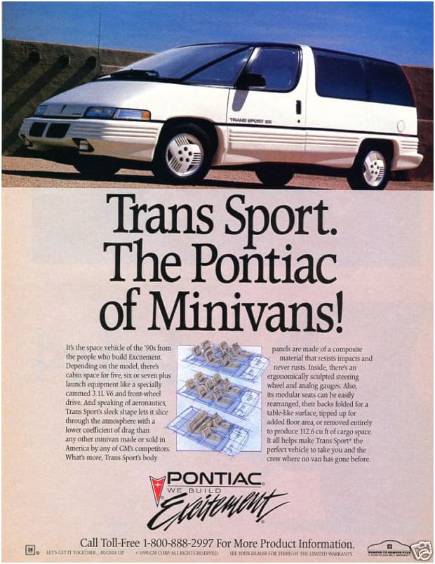 Curbside Classic: 1994 Pontiac Trans Sport SE – Can U Get A Witness? 2 The Pontiac of Minivans