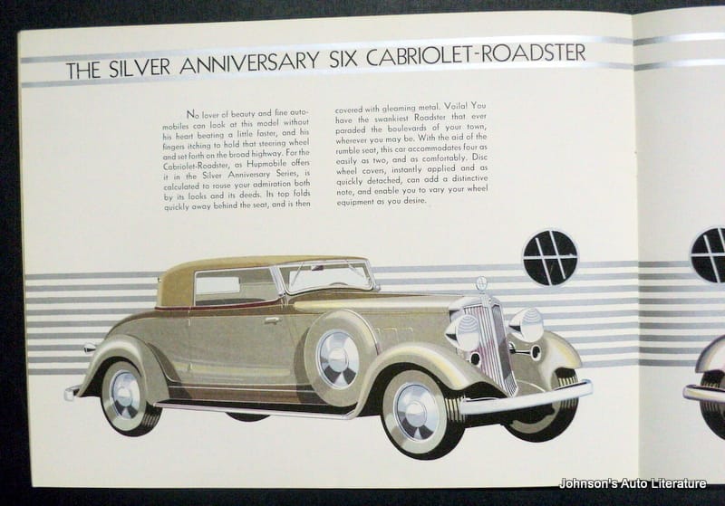 Car Show Capsule: 1934 Hupmobile Cabriolet – Does This Count? Last month, on my way to the fantabulous Curbside Soiree is Iowa City, Iowa, I stopped by the annual Loafer’s Car Show in downtown Hannibal, Missouri.