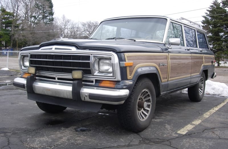 Curbside Classic: 1989 Jeep Grand Wagoneer - Dorian Gray Goes to