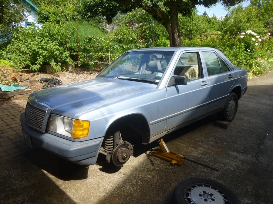 Speaking of 1986 Mercedes, there’s this 190 2.3 (W201) sitting in my driveway right now. It belongs to my younger son’s GF, and I’m trying to help her figure out [&hellip;]