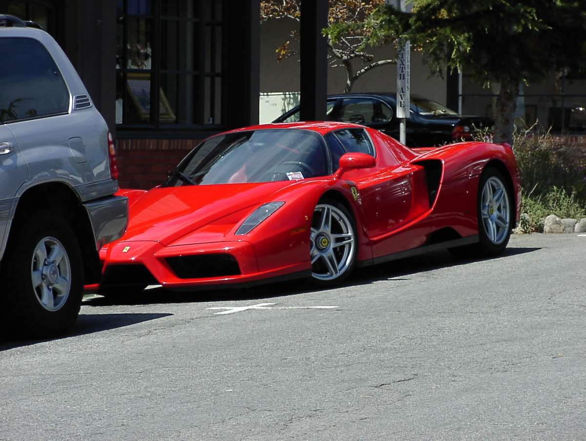 CC Outtake: We're Running Late; Better Take The Enzo 1 Ferrari Enzo fq