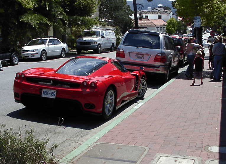 CC Outtake: We're Running Late; Better Take The Enzo 2 Ferrari Enzo r