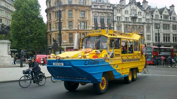CC Outtake: An American Duck in London The DUKW amphibious truck, nicknamed the “Duck,” was one of the mechanical marvels of the Second World War. And some of them are still hard at work.