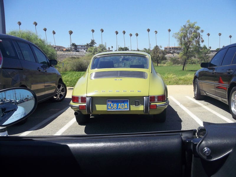 Curbside Classic: 1969 Porsche 912 – The Economical 911 2 From-back