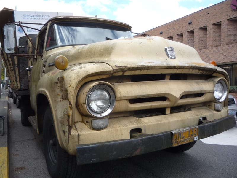 The Ultimate Curbside Classic: 1956 Ford F-350 Still Hard At Work Six Days A Week 7 CC 103 144 800