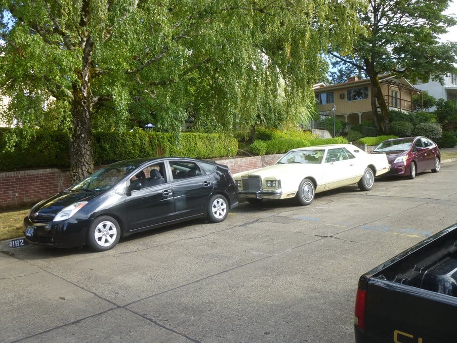 (first posted 10/10/2013)   Eugene’s more militant Prius drivers have seized on a new tactic to immobilize the most egregious CO emitters in town: block them in front and back, and [&hellip;]