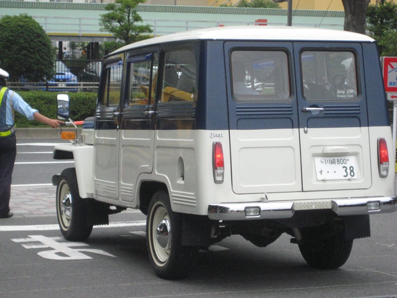  I took this picture 6 months ago while visiting Tokyo, and completely forgot about it until I saw yesterday’s Jeep Station Wagon posting. While the back of this wagon clearly reads  “Jeep,” it is in [&hellip;]