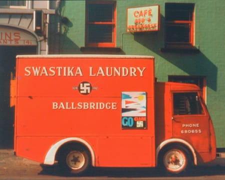 The Swastika Laundry Electric Vans - We Were Using It Before They Were And We're Not Giving It Up 2 Swastika Laundry 2
