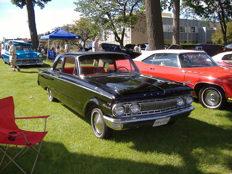 &nbsp; Opportunities to photograph curbside classics are few and far between here in Michigan, because most of our 1962 model cars, like this Comet, had a hot date with the [&hellip;]
