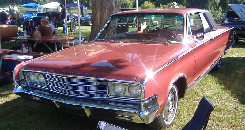 Car Show Classics: 1965 Chrysler New Yorker 2-door Hardtop 1 1965 Chrysler New Yorker in display at a car show