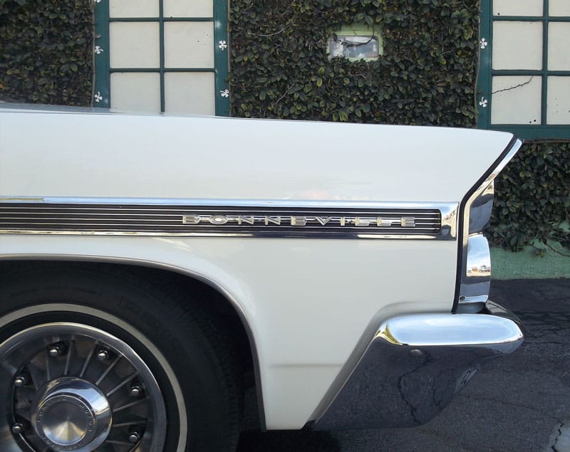 1963 Pontiac Bonneville Convertible: Sexier Than A Catalina 4-Door 3 slathered-chrome