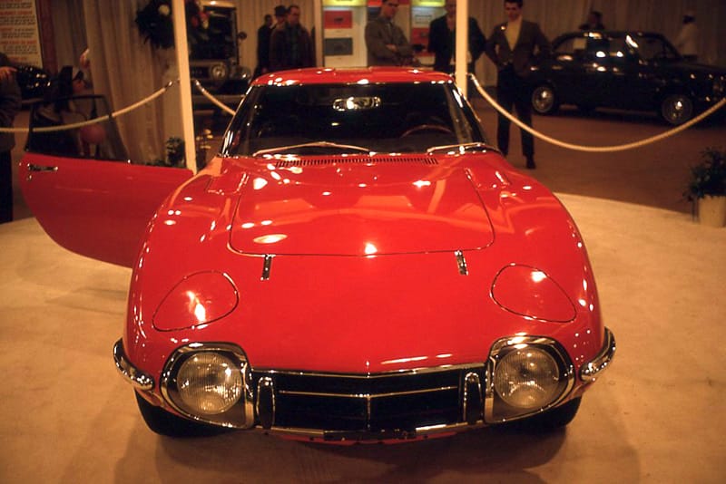 Memories From The 1968 Chicago Auto Show, In Vintage Photos - Part 1 6 08 Toyota 2000 GT