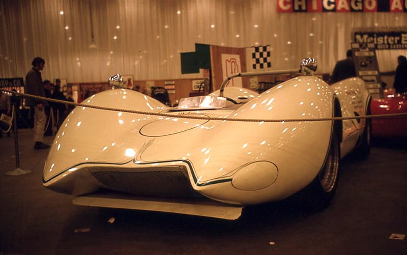 Memories From The 1968 Chicago Auto Show, In Vintage Photos - Part 1 8 09 Can Am Racer