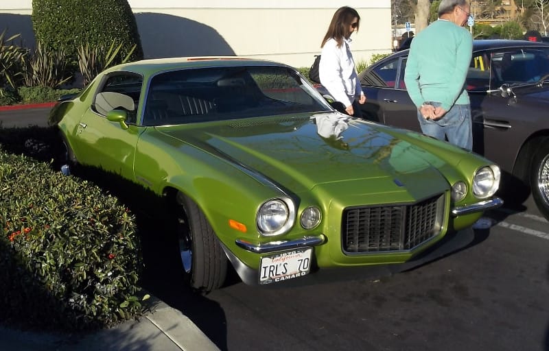 Car Show Classic: This Month's Palos Verdes Collection, Mostly Pre-1975 13 1970 Camaro RS 1