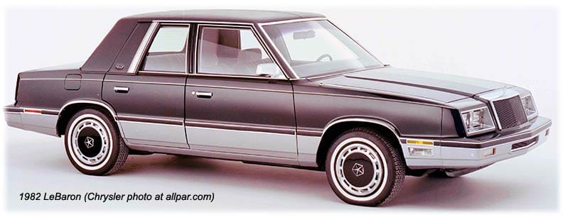 Curbside Classic: Chrysler LeBaron Town And Country Turbo - Queen Of The K-Cars 3 1982lebaron