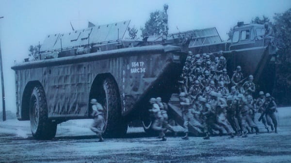 &nbsp; Giants once walked the earth.  And swam it, too.  Those thoughts come to mind when viewing a rare surviving example of the Barge, Amphibious Resupply, Cargo (BARC), an amphibious cargo [&hellip;]