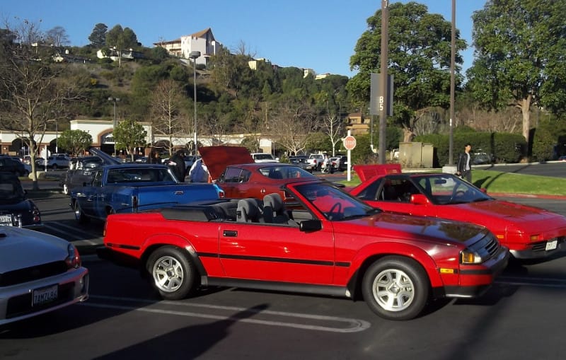 Car Show Classic: This Month's Palos Verdes Collection, Mostly Pre-1975 1 84-85 Celica GTS Convertible