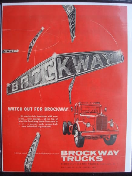 Car Show Classic: 1957 Brockway 260 - The Big Nor'easter 2 Brockwayad