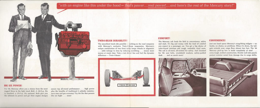 CC Brochure: 1966 Mercury Pickup Truck - For the Canadian Paul 2 1966 Mercury brochure 2