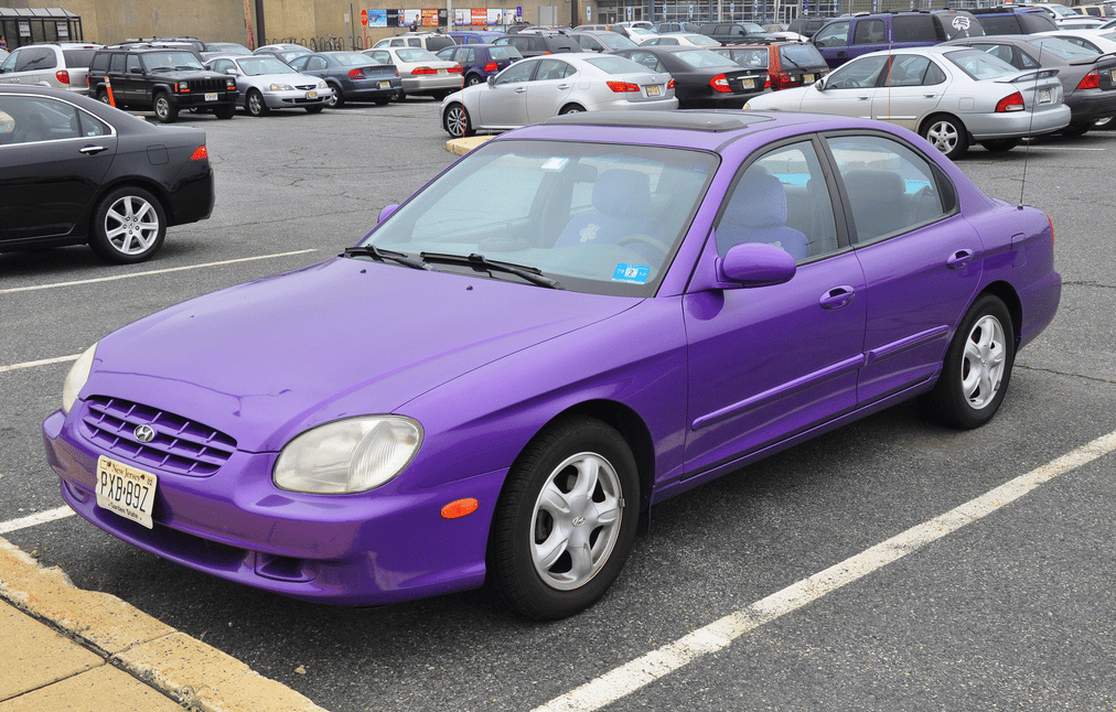 Maybe its owner got tired of not being able to find their Sonata in the parking lot. These cars do look rather generic. Posted at the Cohort by Triborough