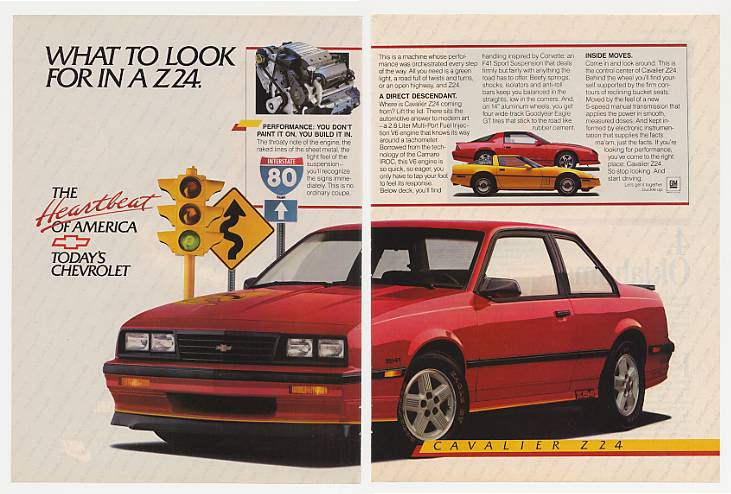 Curbside Classic: 1990 Chevrolet Cavalier Z-24- Camaro Z-28 Minus Four? 2 chev862cavalierz24