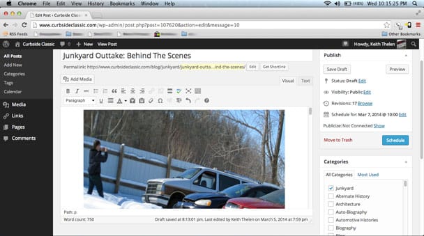 editing