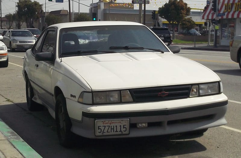 Curbside Classic: 1990 Chevrolet Cavalier Z-24- Camaro Z-28 Minus Four? 3 z-24 front 3 quarter