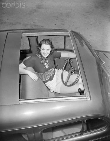 CC Outtake: Farewell to an Old(s) Neighbor 3 Overhead Woman Sitting In Nash with Sunroof