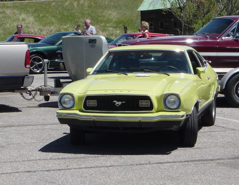 Curbside Classic: 1974 Mustang Mach 1 - The Soul Survivor 5 Front three quarter