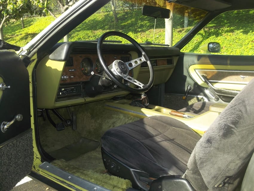Curbside Classic: 1974 Mustang Mach 1 - The Soul Survivor 6 interior