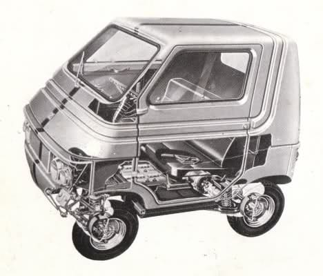 Zagato is famous for hit-or-miss designs which never never fail to stand out.  Here is one of their lesser known known efforts, the Zele electric car.  Designed for a future [&hellip;]
