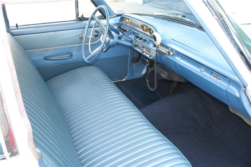 Curbside Classic: 1962 Ford Galaxie 500 Town Sedan - Chrome Spears and Gunsights 10 62 Ford interior