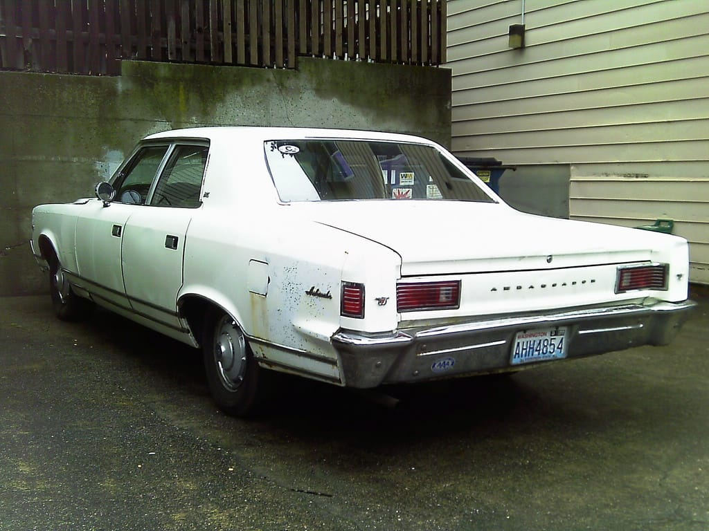 Cohort Sighting: 1969 AMC Ambassador DPL - "I'll Try To Try" 1 AMC1