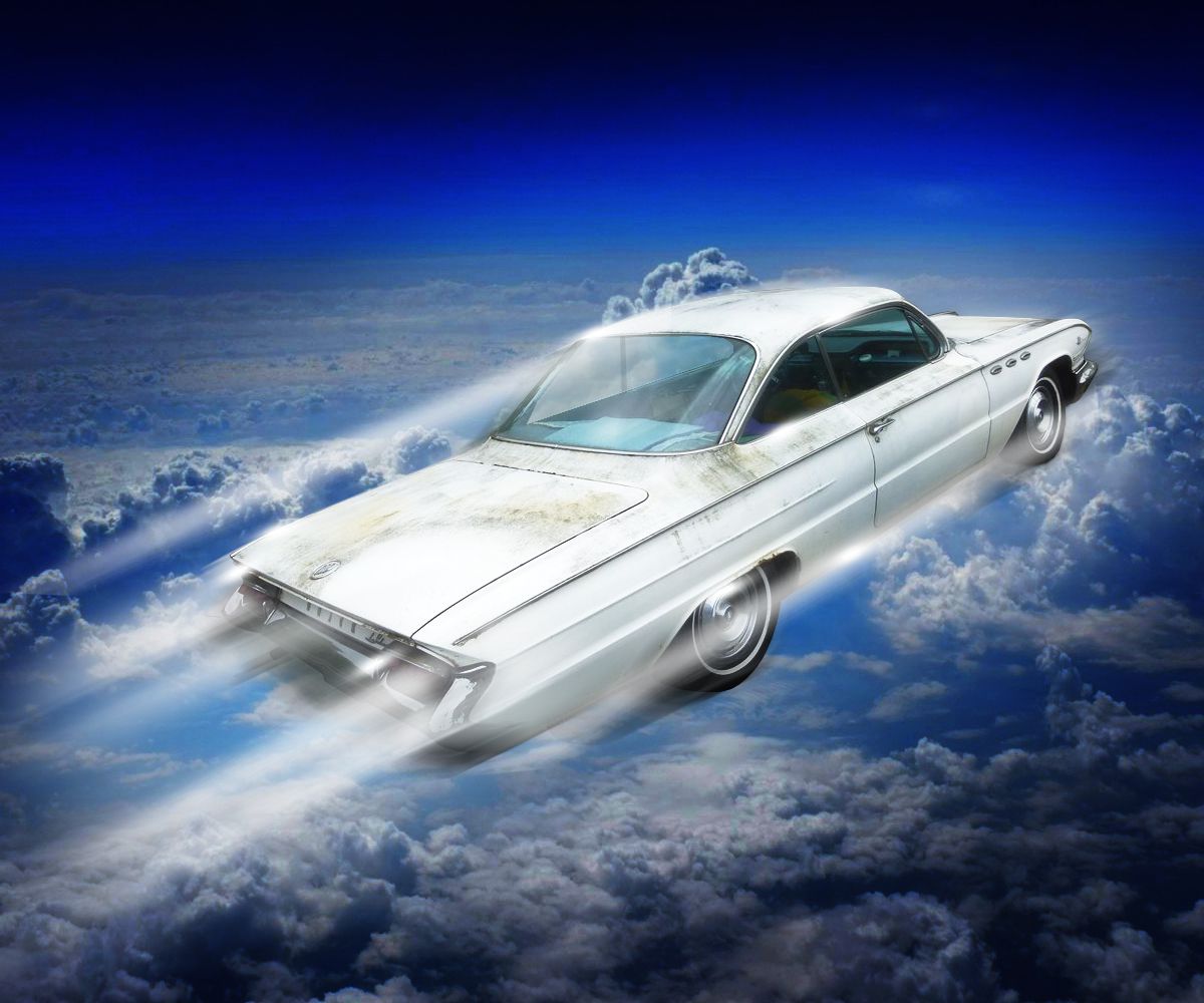 Curbside Classic: 1961 Buick LeSabre Two-Door Hardtop - Harley Earl's Bubbletop Has Its Last Flight 39 Buick 1961 In_the_Clouds
