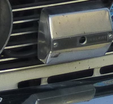 Just in case you’re wondering, this “thing” was standard equipment on the car we’re cluing here; not some aftermarket doo-hickie from Pep Boys. I did blur out its name; sorry, [&hellip;]