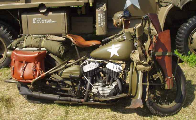 D-Day History Classic: The Harley-Davidson WLA In The Second World War 23 FCRightSide